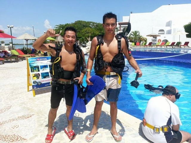 Practicas en piscina